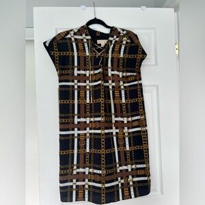 Michael Kors Chain Pattern Mini Dress size S